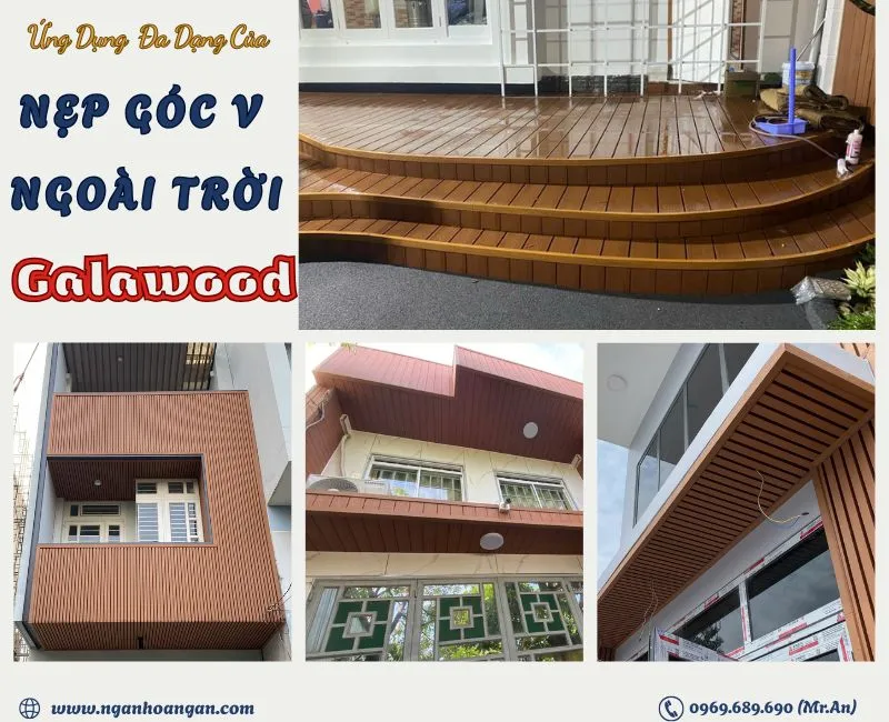 Ứng Dụng Của Nẹp Góc V Galawood Cho Ngoại Thất