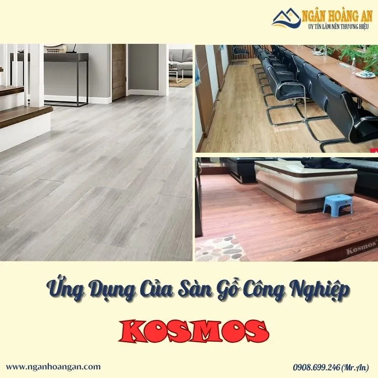 Ứng Dụng Của Sàn Gỗ Công Nghiệp Kosmos trong Không Gian Sống Ứng Dụng Của Sàn Gỗ Công Nghiệp Kosmos trong Không Gian Sống