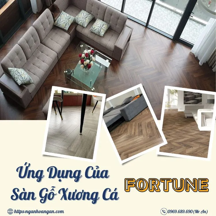 Ứng Dụng Của Sàn Gỗ Xương Cá Fortune Ứng Dụng Của Sàn Gỗ Xương Cá Fortune