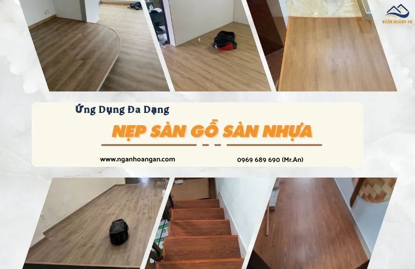 Ứng Dụng Đa Dạng Của Nẹp Sàn Gỗ Sàn Nhựa 