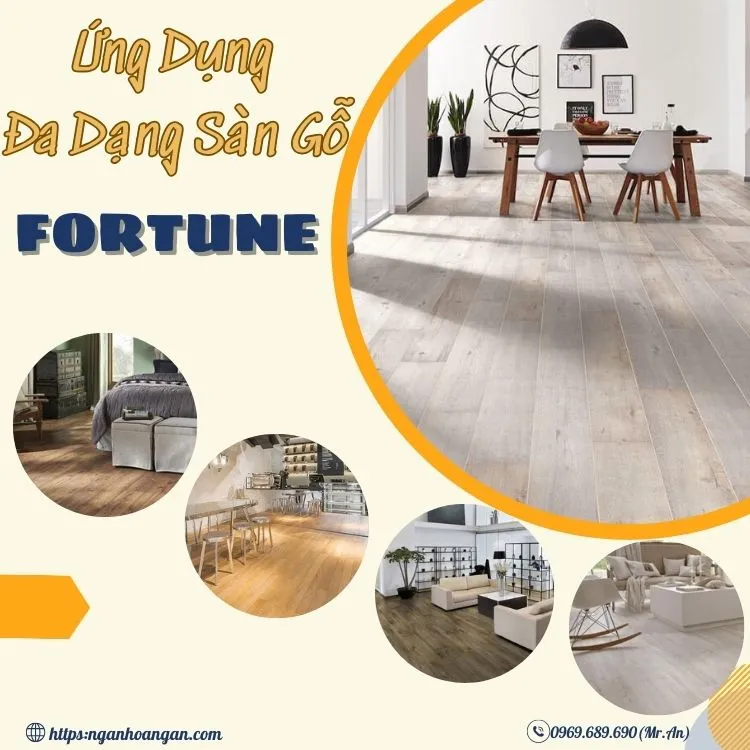 Ứng Dụng Đa Dạng Của Sàn Gỗ Công Nghiệp Fortune Malaysia