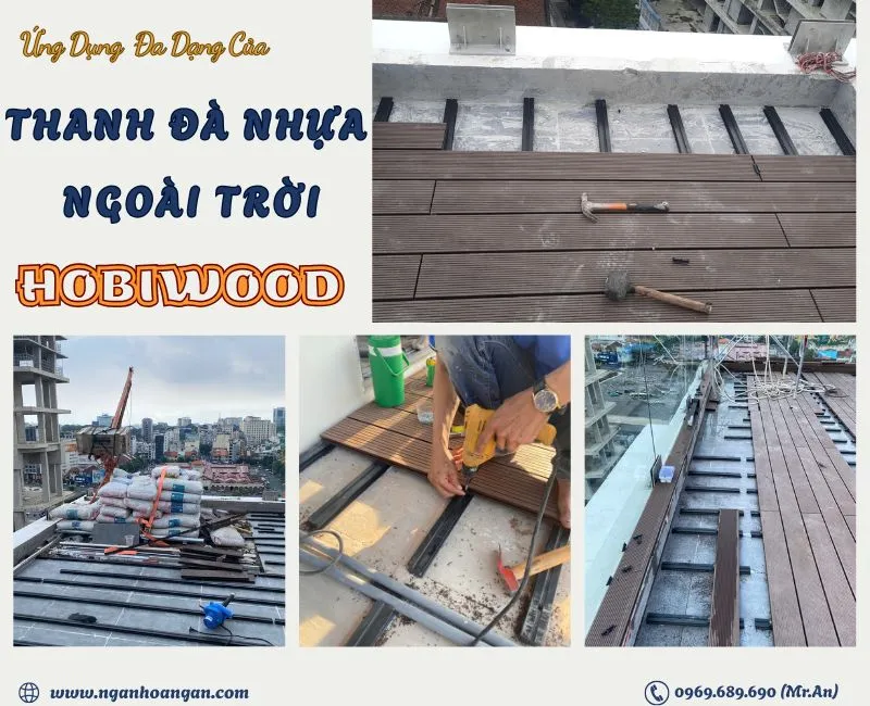 Ứng Dụng Đa Dạng Của Thanh Đà Nhựa Ngoài Trời Hobiwood