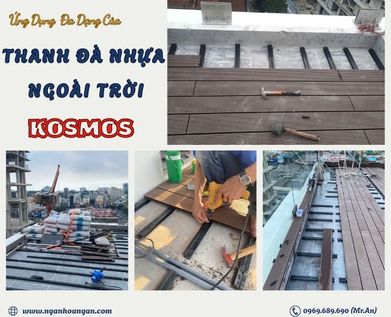 Ứng Dụng Đa Dạng Của Thanh Đà Nhựa Ngoài Trời Kosmos
