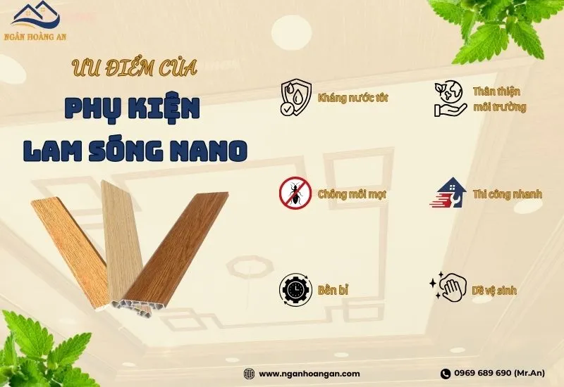 Ưu Điểm Của Phào Nẹp Tấm Ốp Lam Sóng Nano