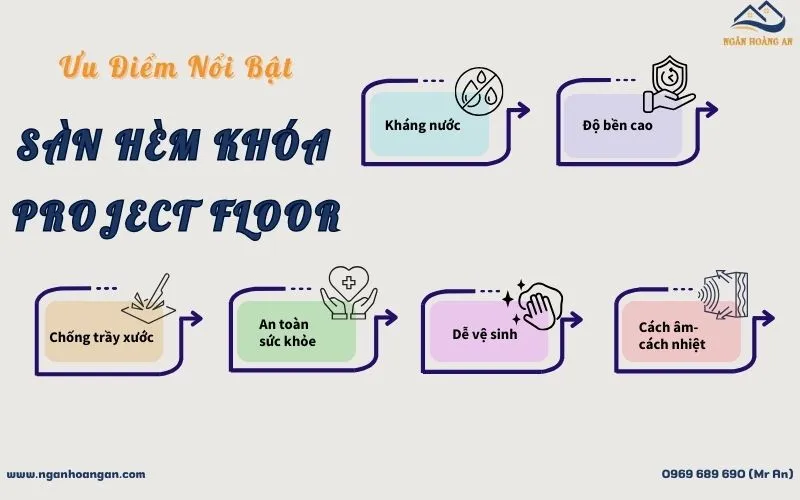 Ưu Điểm Nối Bật Của Sàn Hèm Khóa Project Floor
