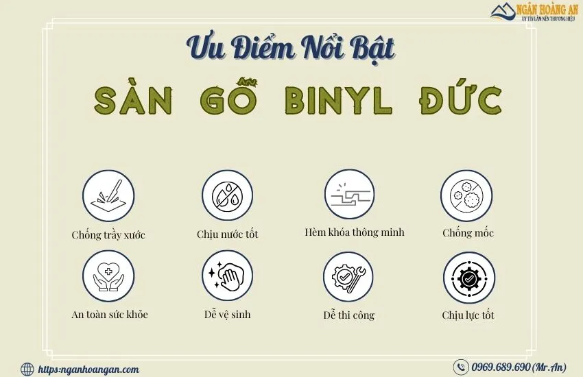 Những Ưu Điểm Nổi Bật Của Sàn Gỗ Công Nghiệp Binyl