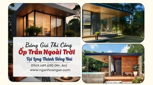 Đơn Vị Thi Công Ốp Trần Lam Sóng Ngoài Trời Tại Long Thành Đồng Nai