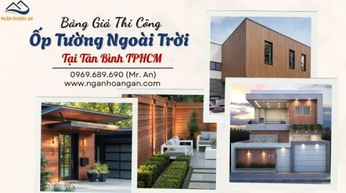 Nhà Phân Phối Tấm Ốp Tường Gỗ Nhựa Ngoài Trời Tại Tân Bình TPHCM