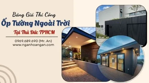 Nơi Mua Tấm Ốp Tường Gỗ Nhựa Ngoài Trời Tại Thủ Đức TPHCM