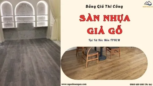 Bảng Giá Thi Công Sàn Nhựa Giả Gỗ Tại Xã Hóc Môn TPHCM