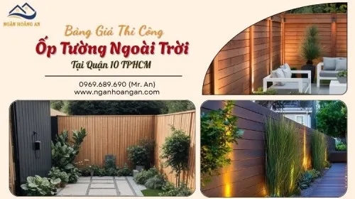 Cửa Hàng Ốp Tường Gỗ Nhựa Ngoài Trời Uy Tín Tại Quận 10 TPHCM