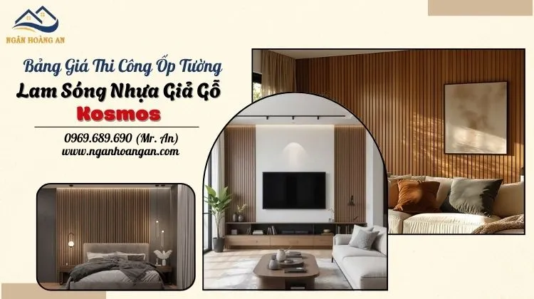Bảng Giá Thi Công Ốp Tường Lam Sóng Kosmos Chi Tiết Nhất Bảng Giá Thi Công Ốp Tường Lam Sóng Kosmos Chi Tiết Nhất
