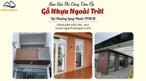 Báo Giá Thi Công Tấm Ốp Gỗ Nhựa Ngoài Trời Tại Phường Long Phước TPHCM