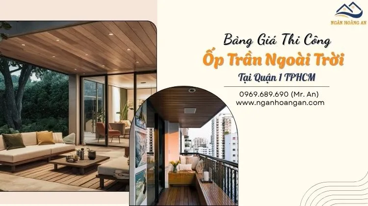 Báo Giá Thi Công Trọn Gói Ốp Trần Gỗ Nhựa Tại Quận 1 Báo Giá Thi Công Trọn Gói Ốp Trần Gỗ Nhựa Tại Quận 1