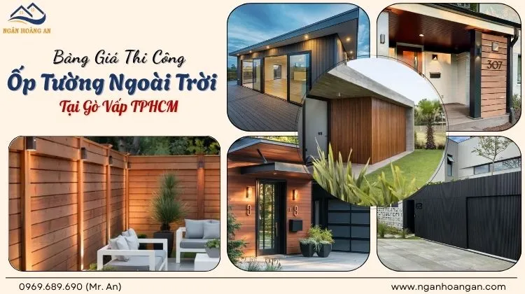 Báo Giá Thi Công Trọn Gói Ốp Tường Ngoài Trời Tại Gò Vấp Báo Giá Thi Công Trọn Gói Ốp Tường Ngoài Trời Tại Gò Vấp