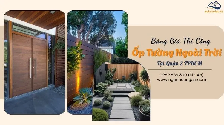 Báo Giá Thi Công Trọn Gói Ốp Tường Ngoài Trời