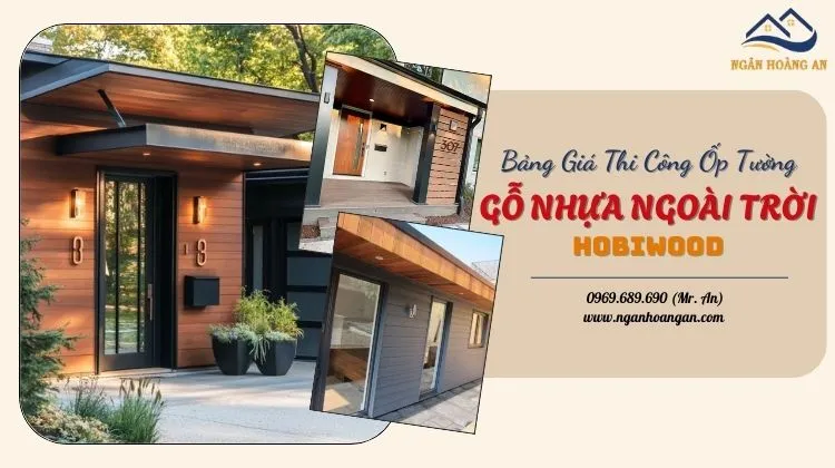 Thi Công Ốp Tường Tấm Ốp Gỗ Nhưa Ngoài Trời Không Phát Sinh Chi Phí Ẩn