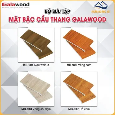 Bộ Sưu Tập Mặt Bậc Cầu Thang Nhựa PVC Giả Gỗ Galawood