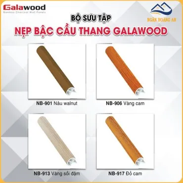 Bộ Sưu Tập Nẹp Bậc Cầu Thang Nhựa PVC Giả Gỗ Galawood