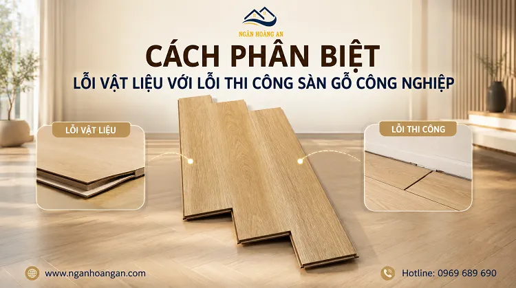 Cách Phân Biệt Lỗi Vật Liệu Với Lỗi Thi Công Sàn Gỗ Công Nghiệp