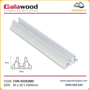 Chân Đế Vách Ngăn Phòng Khách Nhựa Giả Gỗ Galawood CVN-922X3M5