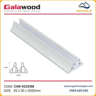 Chân Đế Vách Ngăn Phòng Nhựa Vân Vải Galawood CVN-922X3M