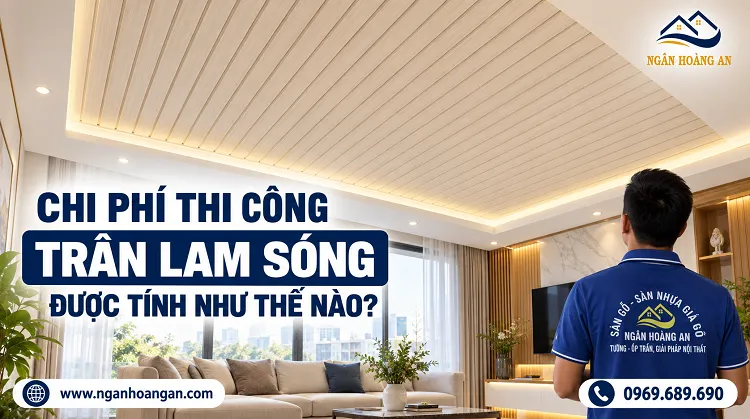 Chi Phí Thi Công Trần Lam Sóng Được Tính Như Thế Nào?