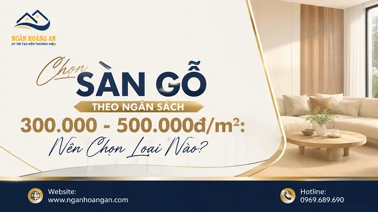 Chọn Sàn Gỗ Theo Ngân Sách 300.000 - 500.000đ/m²: Nên Chọn Loại Nào?