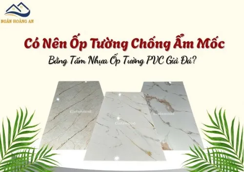 Có Nên Ốp Tường Chống Ẩm Mốc Bằng Tấm Nhựa Ốp Tường PVC Giả Đá?