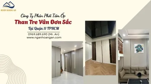 Công Ty Phân Phối Tấm Ốp Than Tre Vân Đơn Sắc Tại Quận 11 TPHCM