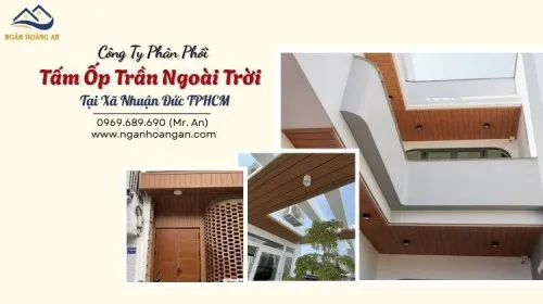 Công Ty Phân Phối Tấm Ốp Trần Ngoài Trời Tại Xã Nhuận Đức TPHCM