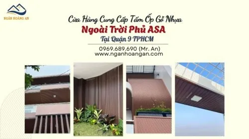 Cửa Hàng Cung Cấp Tấm Ốp Gỗ Nhựa Ngoài Trời  Phủ ASA Tại Quận 9 TPHCM