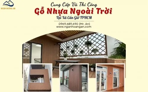 Cung Cấp Và Thi Công Gỗ Nhựa Ngoài Trời Tại Xã Cần Giờ TPHCM