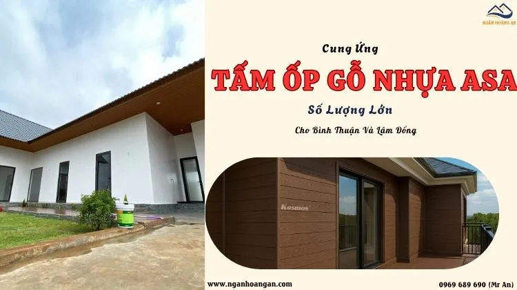 Cung Ứng Tấm Ốp Gỗ Nhựa ASA Số Lượng Lớn Cho Bình Thuận Và Lâm Đồng