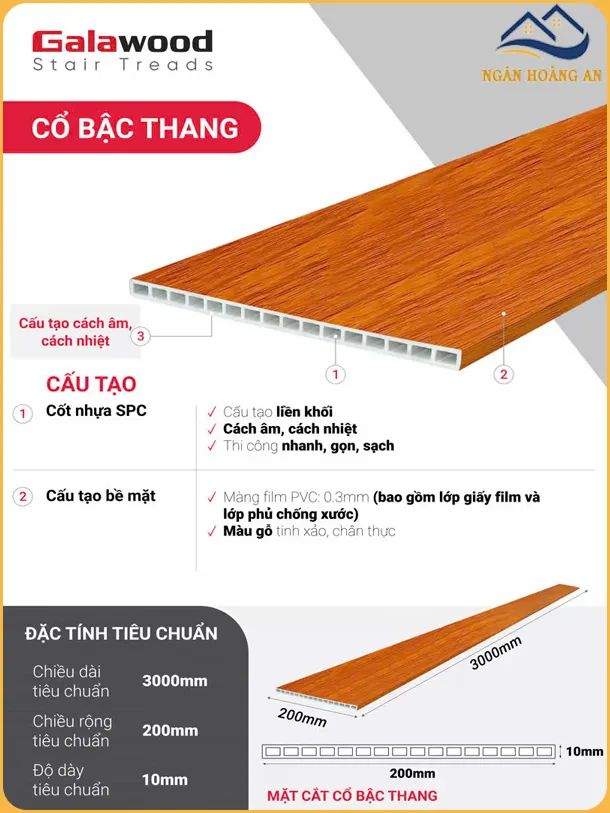 Đặc Điểm Cấu Tạo Của Cổ Bậc Cầu Thang Galawood