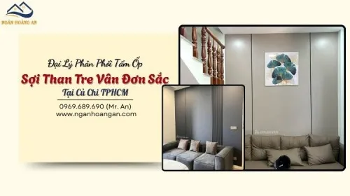 Đại Lý Phân Phối Tấm Ốp Sợi Than Tre Vân Đơn Sắc Tại Củ Chi TPHCM