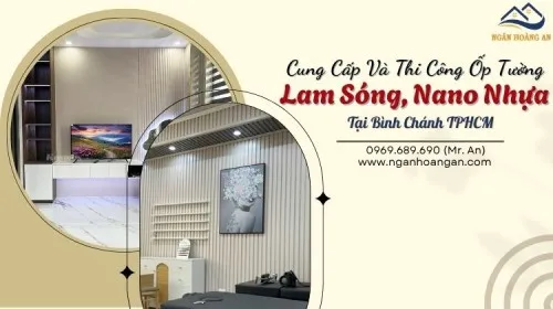 Đại Lý Phân Phối Và Thi Công Ốp Tường Nhựa Giả Gỗ Tại Bình Chánh TPHCM