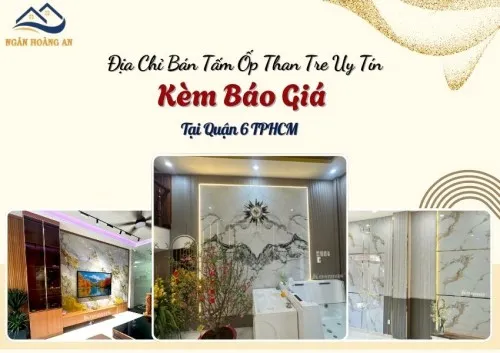 Địa Chỉ Bán Tấm Ốp Than Tre Uy Tín Kèm Báo Giá Tại Quận 6 TPHCM