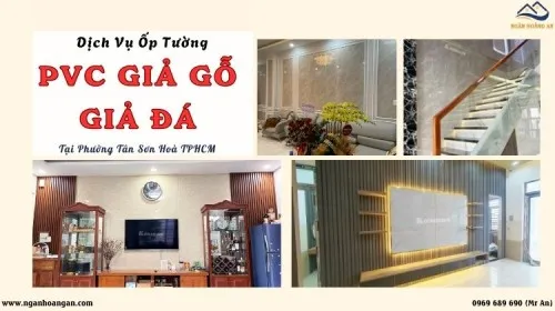 Dịch Vụ Ốp Tường Giả Gỗ, Giả Đá Giá Tốt Tại Phường Tân Sơn Hòa TPHCM