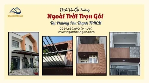 Dịch Vụ Ốp Tường Ngoài Trời Trọn Gói Tại Phường Phú Thạnh TPHCM