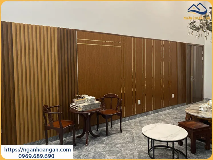 Đơn Vị Thi Công Ốp Tường Lam Sóng Nano Giả Gỗ Tại Quận 7 TPHCM