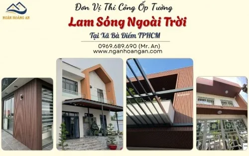 Thi Công Ốp Tường Gỗ Nhựa Ngoài Trời Uy Tín Tại Xã Xuân Thới Sơn TPHCM