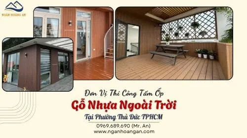 Đơn Vị Thi Công Tấm Ốp Gỗ Nhựa Ngoài Trời Tại Phường Thủ Đức TPHCM