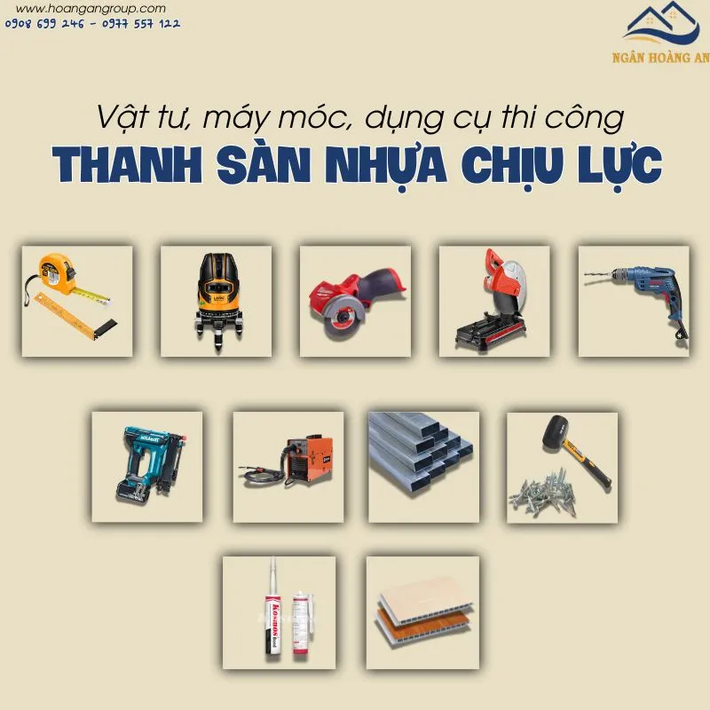 Dụng Cụ Thi Công Sàn Chịu Lực Galawood