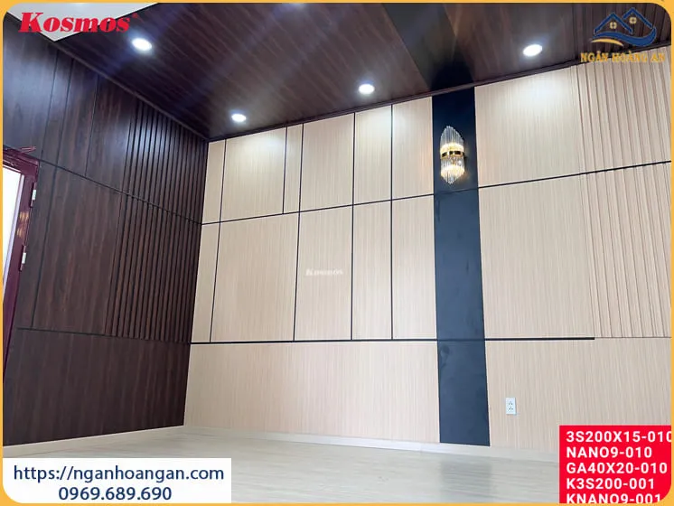 Giá Thi Công Ốp Tường Lam Sóng Nano Nhựa Giả Gỗ Tại Quận 10 TPHCM