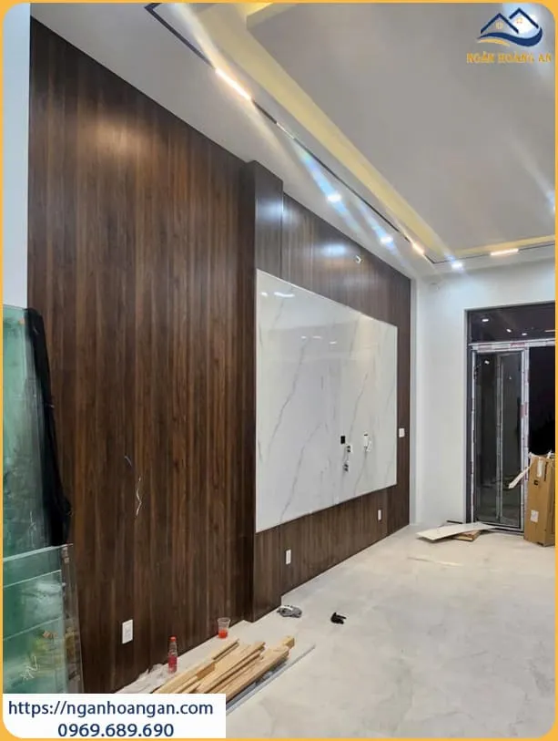 Giá Thi Công Ốp Tường Nano Nhựa Giả Gỗ Tại Quận 6 TPHCM