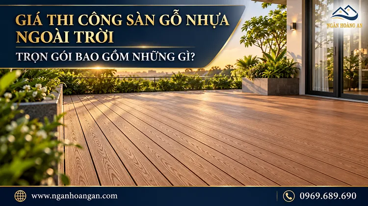 Giá Thi Công Sàn Gỗ Nhựa Ngoài Trời Trọn Gói Bao Gồm Những Gì?