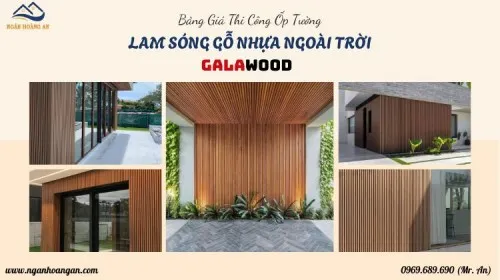 Báo Giá Chi Phí Lắp Đặt Ốp Tường Ngoài Trời Lam Sóng Galawood