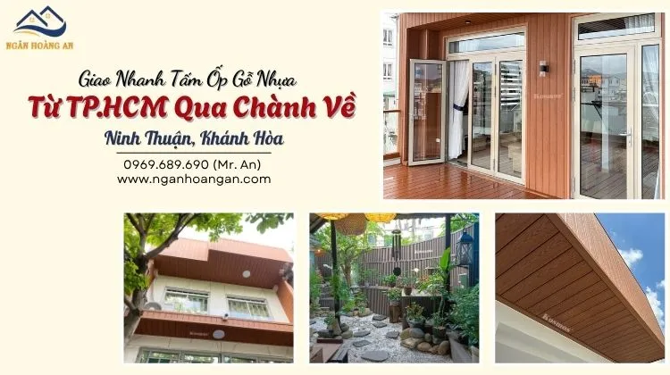 Giao Nhanh Tấm Ốp Gỗ Nhựa Từ TP.HCM Qua Chành Về Ninh Thuận, Khánh Hòa