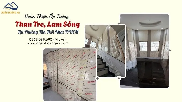 Hoàn Thiện Ốp Tường Than Tre, Lam Sóng Tại Phường Tân Thới Nhất TPHCM